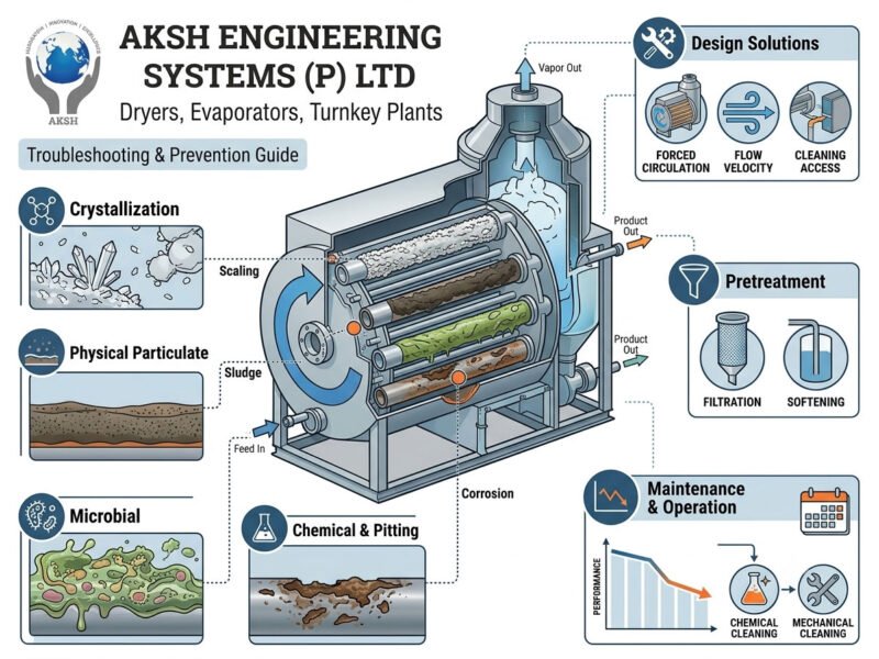 Common Evaporator Fouling Problems and How to Prevent Them