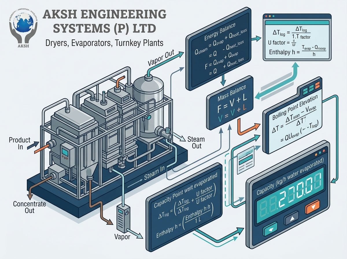 Evaporator Capacity Calculation: A Practical Engineering Guide