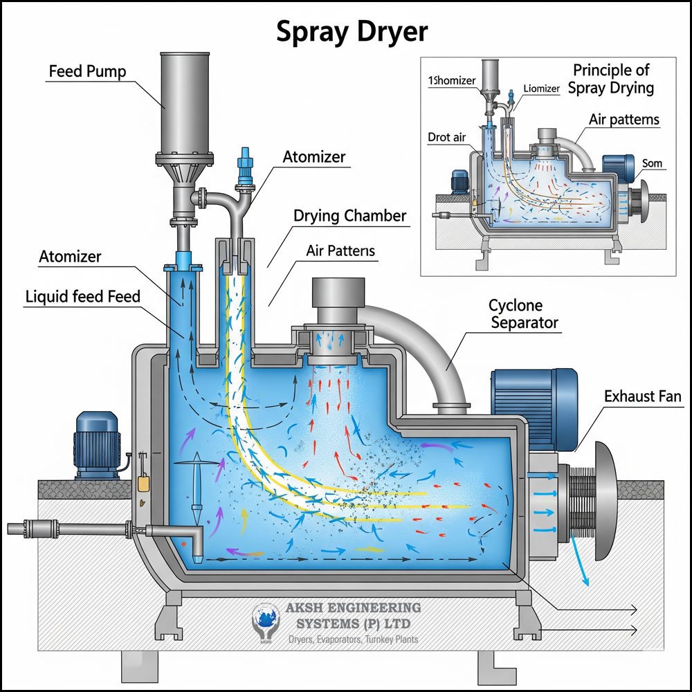 Spray Dryer Diagram
