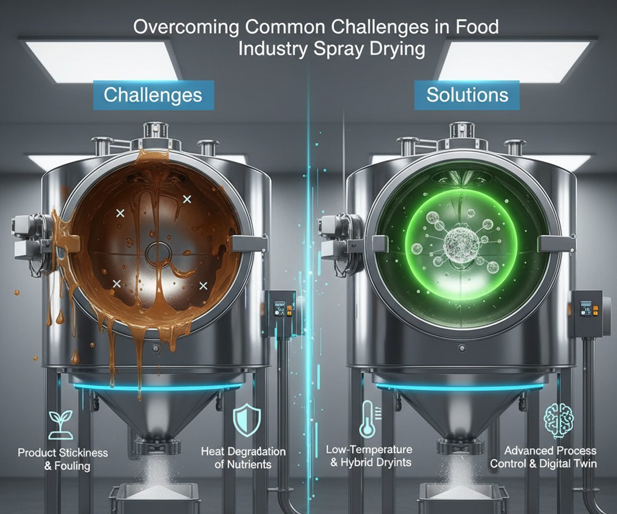 5 Common Challenges in Food Industry Spray Drying Processes and Solution Strategies