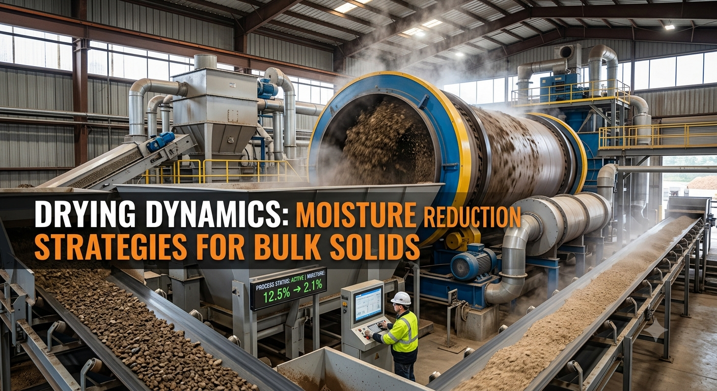 Drying Dynamics: Moisture Reduction Strategies for Bulk Solids