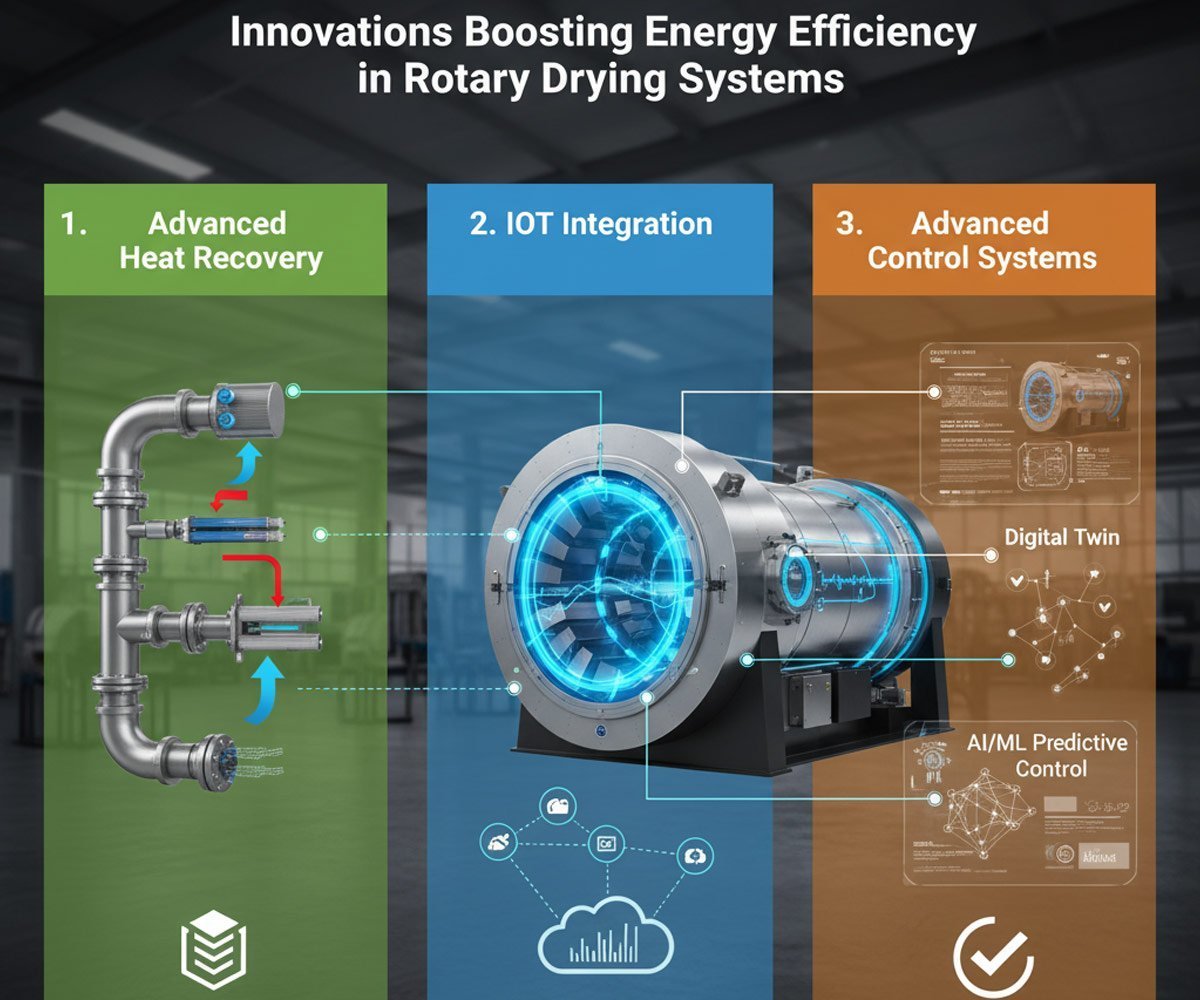 Innovations Boosting Energy Efficiency in Rotary Drying Systems