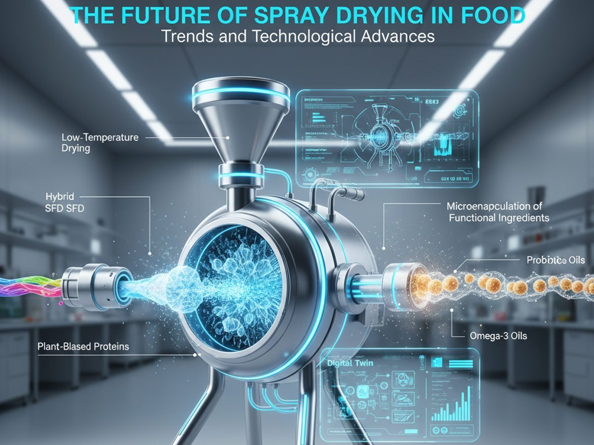 The Future of Spray Drying in Food: Trends and Technological Advances