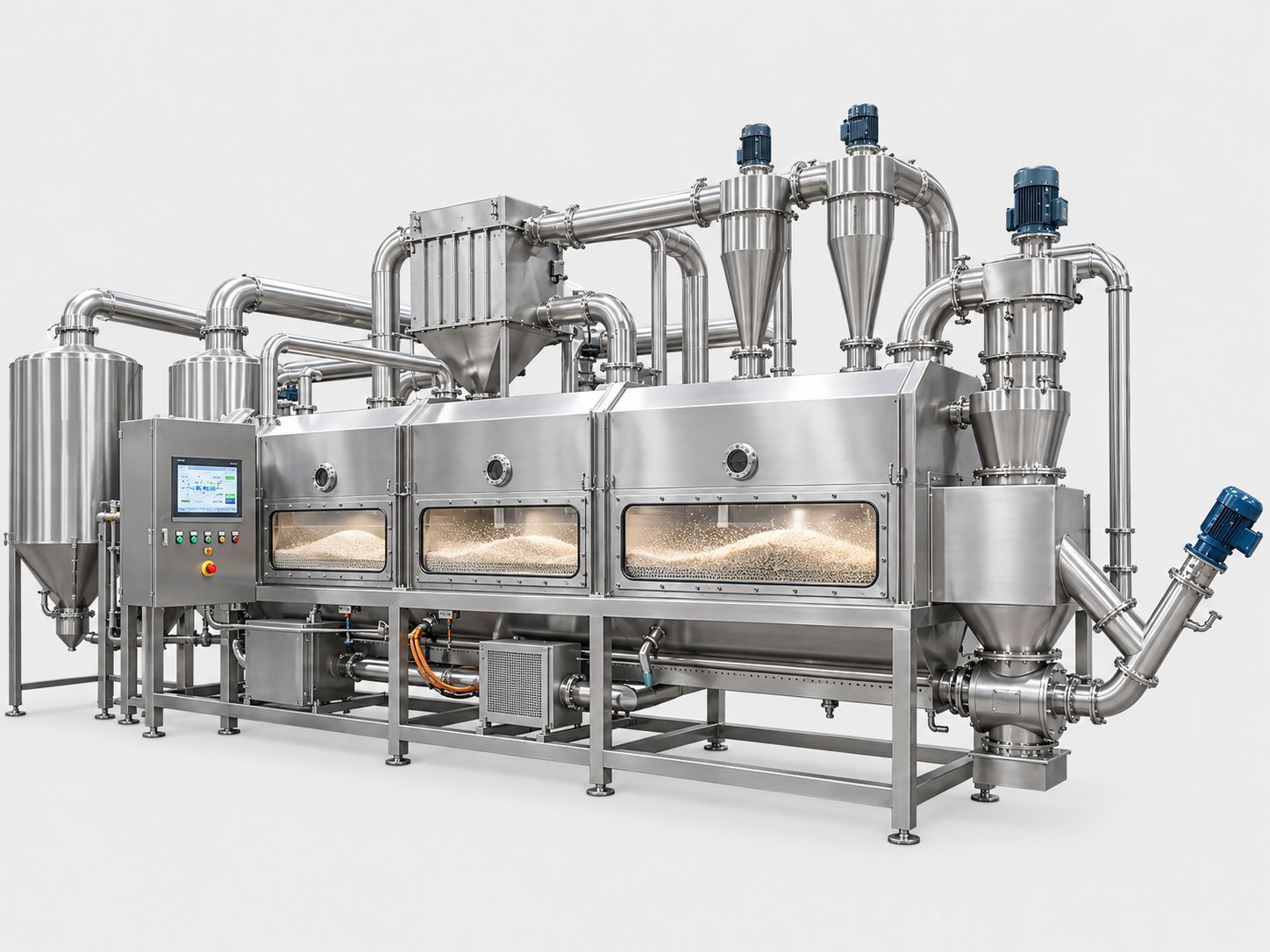 Continuous Fluid Bed Dryer