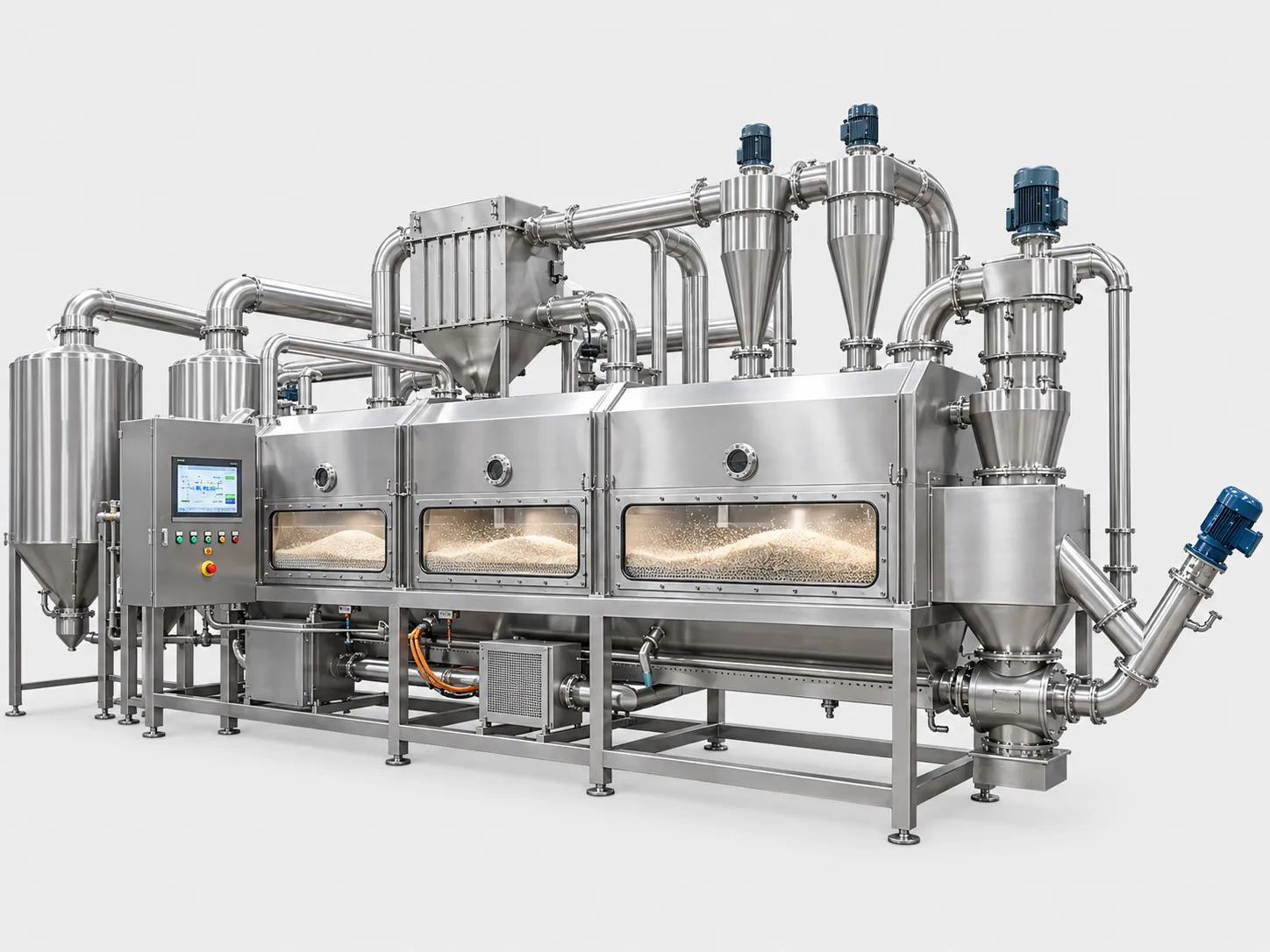 Continuous Fluid Bed Dryer